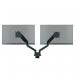 One For All DM4210 Solid Line Dual Monitor Mount - Black